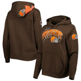 Cleveland Browns Pro Standard Women's Local Patch Pullover Hoodie | NFL New