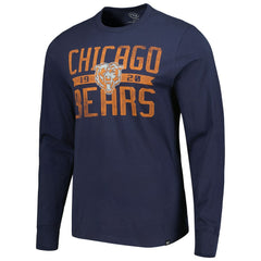 Chicago Bears '47 Brand Wide Out Franklin Long Sleeve T-Shirt | NFL Discount