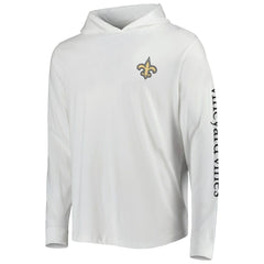 New Orleans Saints Vineyard Vines Local Long Sleeve Hoodie T-Shirt | NFL US