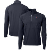 Buffalo Bills Cutter & Buck Adapt Eco Knit Hybrid Recycled Quarter-Zip Pullover Top | NFL Outlet