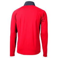 Houston Texans Cutter & Buck Adapt Eco Knit Hybrid Recycled Quarter-Zip Pullover Top | NFL Outlet
