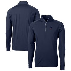 Minnesota Vikings Cutter & Buck Team Adapt Eco Knit Hybrid Recycled Quarter-Zip Pullover Top | NFL US
