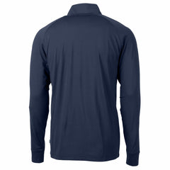 Detroit Lions Cutter & Buck Big & Tall Adapt Eco Knit Stretch Recycled Quarter-Zip Pullover Top | NFL Hot