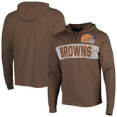 Cleveland Browns '47 Field Franklin Hooded Long Sleeve T-Shirt | NFL Near me