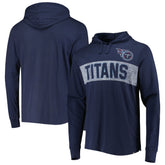 Tennessee Titans '47 Field Franklin Hooded Long Sleeve T-Shirt | NFL Discount
