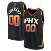Black Phoenix Suns Fast Break Custom Replica Jersey | NBA