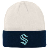 Seattle Kraken Youth Logo Cuffed Knit Hat - NHL Hats