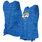 Los Angeles Rams Women's Space Dye Tie-Back Tank Top | NFL Near me