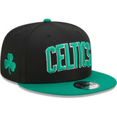 Black/Green Boston Celtics Jersey Hook Statement Edition 9FIFTY Snapback Hat | NBA