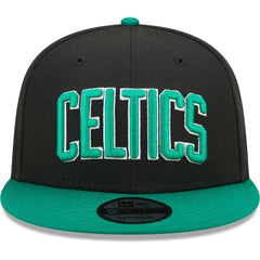 Black/Green Boston Celtics Jersey Hook Statement Edition 9FIFTY Snapback Hat | NBA