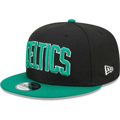 Black/Green Boston Celtics Jersey Hook Statement Edition 9FIFTY Snapback Hat | NBA