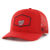 Washington Nationals '47 Ridgeline Tonal Patch Trucker Adjustable Hat - MLB Hats