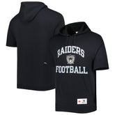 Las Vegas Raiders Washed Short Sleeve Pullover Hoodie | NFL Near me