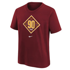 Washington Commanders Youth 90th Anniversary Logo T-Shirt | NFL Sale