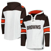 Cleveland Browns '47 Gridiron Lace-Up Pullover Hoodie | NFL New