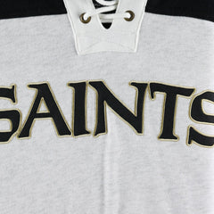 New Orleans Saints '47 Gridiron Lace-Up Pullover Hoodie | NFL On sale