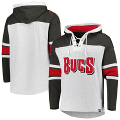 Tampa Bay Buccaneers '47 Gridiron Lace-Up Pullover Hoodie | NFL Discount