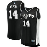 Black Blake Wesley San Antonio Spurs Fast Break Replica Player Jersey | NBA