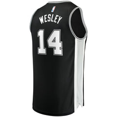 Black Blake Wesley San Antonio Spurs Fast Break Replica Player Jersey | NBA