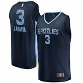 Navy Jake LaRavia Memphis Grizzlies Fast Break Replica Player Jersey | NBA