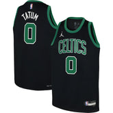 Black Jayson Tatum Boston Celtics Jordan Brand Youth Swingman Jersey | NBA