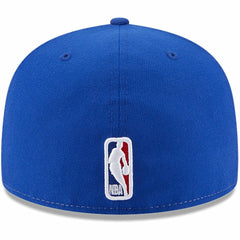 White/Royal Philadelphia 76ers Back Half 9FIFTY Fitted Hat | NBA