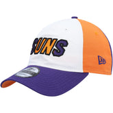 White/Purple Phoenix Suns Back Half 9TWENTY Adjustable Hat | NBA