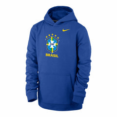 Brazil National Team Youth Club Fleece Pullover Hoodie