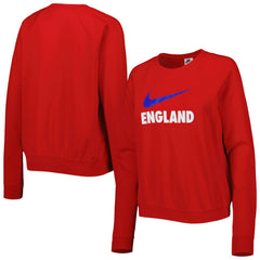England National Team Women's Lockup Varsity Tri-Blend Raglan Pullover Sweatshirt