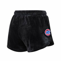 Chicago Cubs Pro Standard Women's Classic Velour Lounge Shorts - MLB Shorts