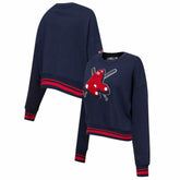 Boston Red Sox Pro Standard Women's Mash Up Pullover Sweatshirt - MLB Pullover