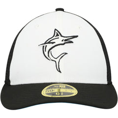 Miami Marlins New Era 2023 On-Field Batting Practice Low Profile 59FIFTY Fitted Hat - MLB Hats
