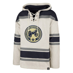 Columbus Blue Jackets '47 Rockaway Lace-Up Pullover Hoodie - NHL Hoodies