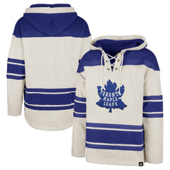 Toronto Maple Leafs '47 Rockaway Lace-Up Pullover Hoodie - NHL Hoodies