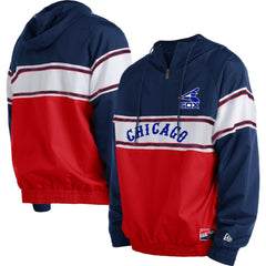 Chicago White Sox New Era Ripstop Raglan Quarter-Zip Hoodie - MLB Hoodies