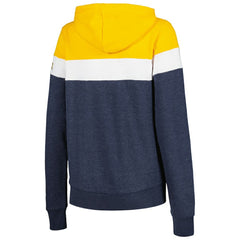 Milwaukee Brewers New Era Women's Colorblock Full-Zip Hoodie Jacket - MLB Jackets