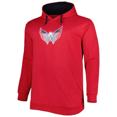 Washington Capitals Big & Tall Fleece Pullover Hoodie - NHL Hoodies