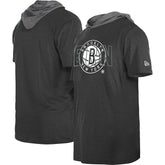 Black Brooklyn Nets Active Hoodie T-Shirt | NBA