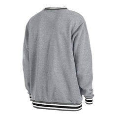 Heather Gray Brooklyn Nets Unisex Vintage Throwback Crew Sweatshirt | NBA