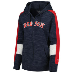 Boston Red Sox New Era Women's Colorblock Full-Zip Hoodie - MLB Hoodies