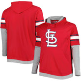 St. Louis Cardinals New Era Big & Tall Twofer Pullover Hoodie - MLB Hoodies