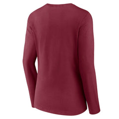Washington Commanders Women's Hometown Sweep Long Sleeve V-Neck T-Shirt | NFL Discount