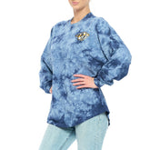Nashville Predators Fanatics Women's Crystal-Dye Long Sleeve T-Shirt - NHL T-shirts