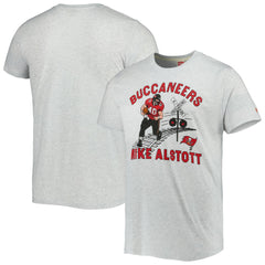 Tampa Bay Buccaneers Mike Alstott Homage Unisex Caricature Retired Player Tri-Blend T-Shirt | NFL Discount