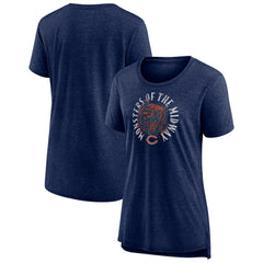 Chicago Bears Women's Hometown First Down Tri-Blend T-Shirt | NFL Hot