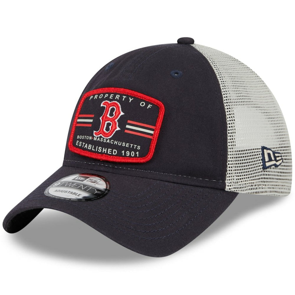 Boston Red Sox New Era Property Trucker 9TWENTY Snapback Hat - MLB Hats