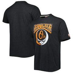 Baltimore Orioles Homage Grateful Dead Tri-Blend T-Shirt - MLB T-shirts