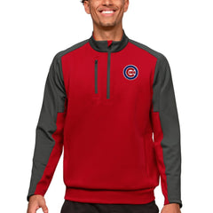 Chicago Cubs Antigua Team Quarter-Zip Pullover Top - MLB Pullover