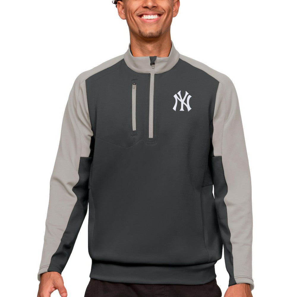 New York Yankees Antigua Team Quarter-Zip Pullover Top - MLB Pullover