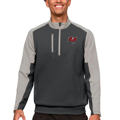 Tampa Bay Buccaneers Antigua Team Quarter-Zip Pullover Top | NFL Discount